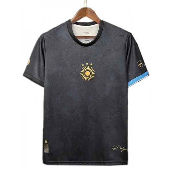 Argentina special edition jersey black soccer uniform men's sports football kit top shirt 2023-2024